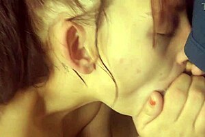 petite 18 year old stepdaughter eagerly sucking daddy's big fucking cock