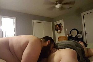 eatin my bbw wifes tight pussy and asshole til she orgasms multiple times