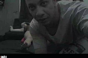 novinha with hot big ass gets intimate with muscular roommate in dorm