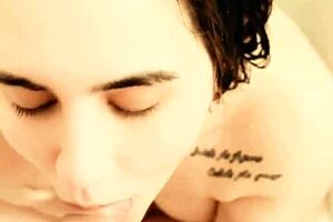 rubynalexfantasy explores intense shower activities with deep face action and anal elements