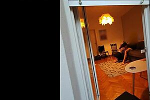 Step mom watches me tease and suck husband's cock