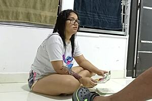 Will This Horny Milf Take Monster Cock from Stepdad in Doggystyle Action?