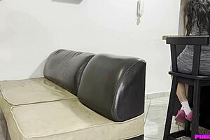 my stepdaughter enjoys the way i give her massages and remains completely still