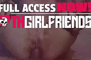 Goth Girlfriend Asteria Jade Takes Hard Pounding After Oral Play