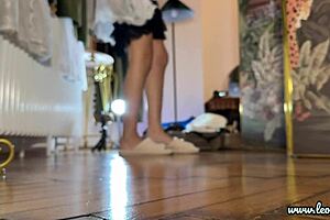 Overwhelmed By Desire For Petite 18+ Cheerleader's Tight Shaved Pussy In Porn Casting