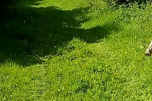 i feel so naughty walking naked through the botanical gardens