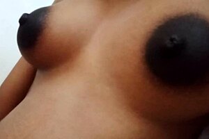 Pregnant step mom craved an outdoor fuck with big natural tits and big ass showing. She got on the bed for solo action.