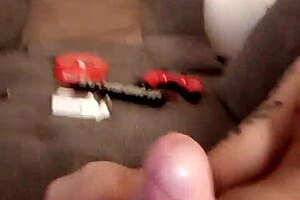 Subtle Tease Of German Solo Handjob With Big Cock In Homemade Cumshot Session