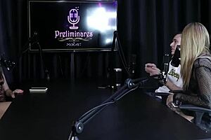 Blonde Teen In See Through Lingerie Swings With Brazilian Group In Glamour Bdsm Compilation