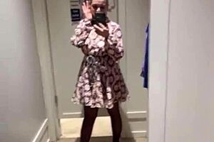 public blowjob with big tits teen outdoors, so hot! 🔥😏