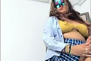 i'm super horny no classes today so my boyfriend comes over to fuck me hard in uniform