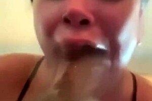 Sloppy head action with huge tits, big ass, and monster cock pounding hard