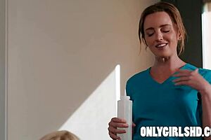 Oh man, you look so familiar, uh, Charlie Forde and Claire Roos in this taboo petite ass scene.