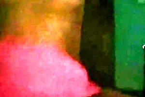 Authentic Myanmar Amateur Riding Vigorously on the Bed