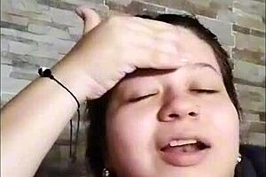 suggestive hints of my stepbrother arriving while recording leading to hard pounding and pussy filled with warm cum