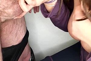 I Cum In Her Mouth And On Her Tongue With Deepthroat Blowjob From Redhead