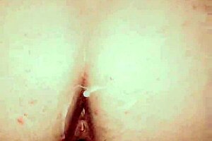 doggystyle with my chubby latina girlfriend, bending her over that big ass.