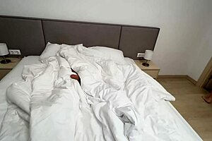 oh no, my stepbrother just fell into my bed, says the skinny student to her daddy in taboo roleplay