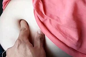 belly button massage feels so relaxing