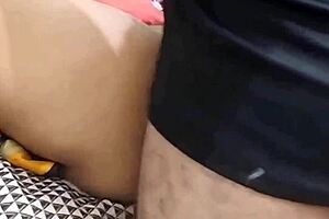 Indian step mom bends over doggystyle for hardcore fucking with step son