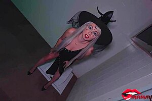 fucking busty witch miriam prado on halloween