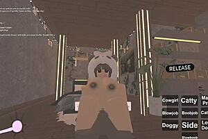 Hey, you ready for my first time amateur Roblox porn with big tits riding and deepthroat action? Let's make it wild with bent over doggystyle and cowgirl moves.