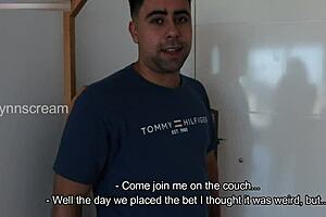 paying bet with my ass anal sex with a stranger anal creampie