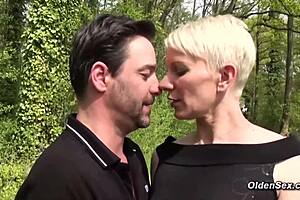 Hot French milf enjoys anal and face fuck by a big dick