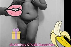 pinilit akong sumayaw ni lolo with my big tits bouncing solo 😏