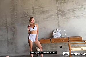 I'm picking up this hot blonde with shaved pussy from the station for outdoor doggystyle.