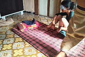 Fucking my sweet step sister hard in the kitchen scene