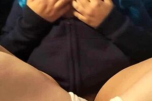 That 18 year old hairy teen masturbates her wet pussy solo until orgasm hits hard