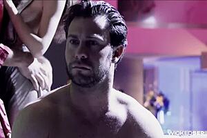 Watch Maya Woulfe fuck that American stud with big tits