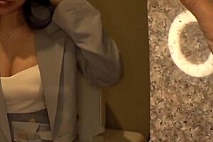 Beautiful Big-Breasted Dental Hygienist with Classy Face and Huge Tits Pleasures Favorite Man Better Than Wife