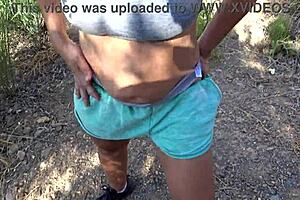 horny stepmom spreads hairy pussy wide to tease stepson with dirty pissing close-up