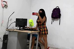 My slutty neighbor craves my huge cock so i pound her like a true friend