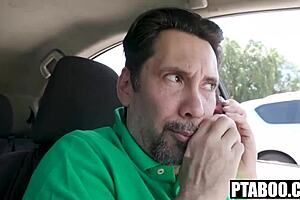 No Panties Madison Morgan Demands Creampie in Shocked Lunch-Break Sex!