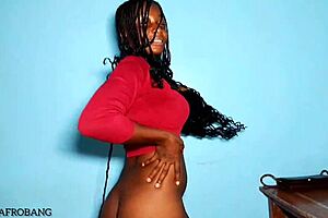 uh, casting this 9ja girl... she fingerd herself and masturbate so hard, like real dirty with dildo.