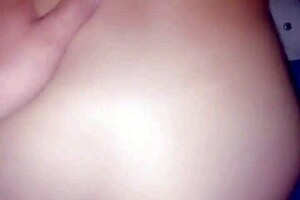 she moans as he slides his dick deep into her tight argentinian ass to start the day