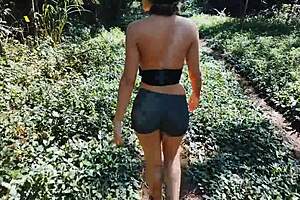 Why Did My Hot Stepdaughter Tease Me In The Woods Until I Took Her Tight Ass Virginity With Wet Pussy Licking And Gaping Anal?