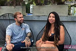 i got to interview mexican porn star verito aguass and it was super spicy with brian evansx talking about her big tits and wet pussy