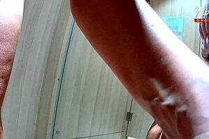 Masturbating in public fitting room leads to real female orgasm and squirting in full ep 13002