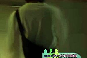 Brunette Japanese Student In Underwear Gets Tricked Into Real Creampie Sex With Petite Body And Long Hair