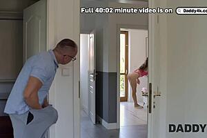 Daddy4k Sexy Babe Vixi Rafi Gets Fucked Roughly By Her Boyfriends Stepdaddy!