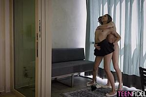 Kimora quin quivers with anticipation as she cums all over your dick in rough maledom action