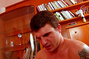 Oh man, I got double stuffed as milf housewife in amateurs homeporn... wait, double penetration felt so intense!