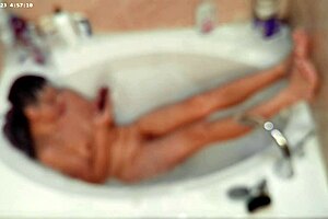 Solo Bubble Bathing Boy