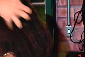 Brunette Latina With Natural Tits And Curly Hair Gives Sloppy Deepthroat Gagging Hard On Cock While Licking Balls