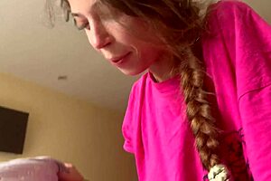 oh wow, that blowjob from my hot slut girlfriend is just incredible, with deepthroat and rimjob too