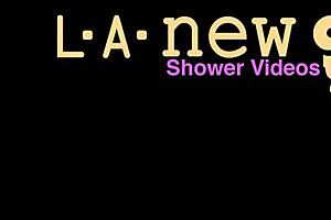 Look at this pretty Asian teen taking a shower